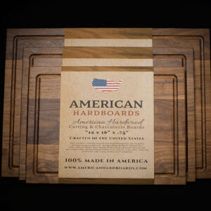The Mill™ Collection – 3-Piece American Hardwood Cutting Board Set